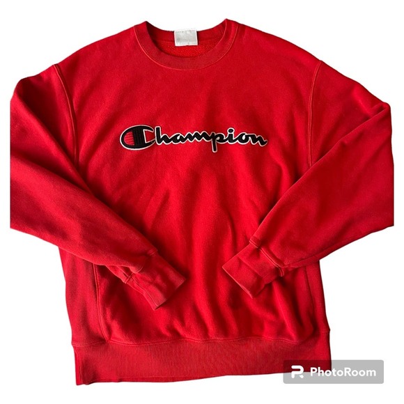 Vintage Champion Reverse Weave Cotton Crewneck Sweatshirt - Picture 3 of 7